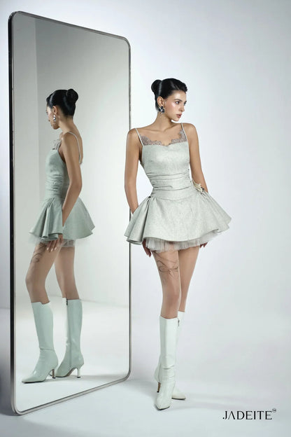 Sugar N Pop Mini Dress & Bell Flower