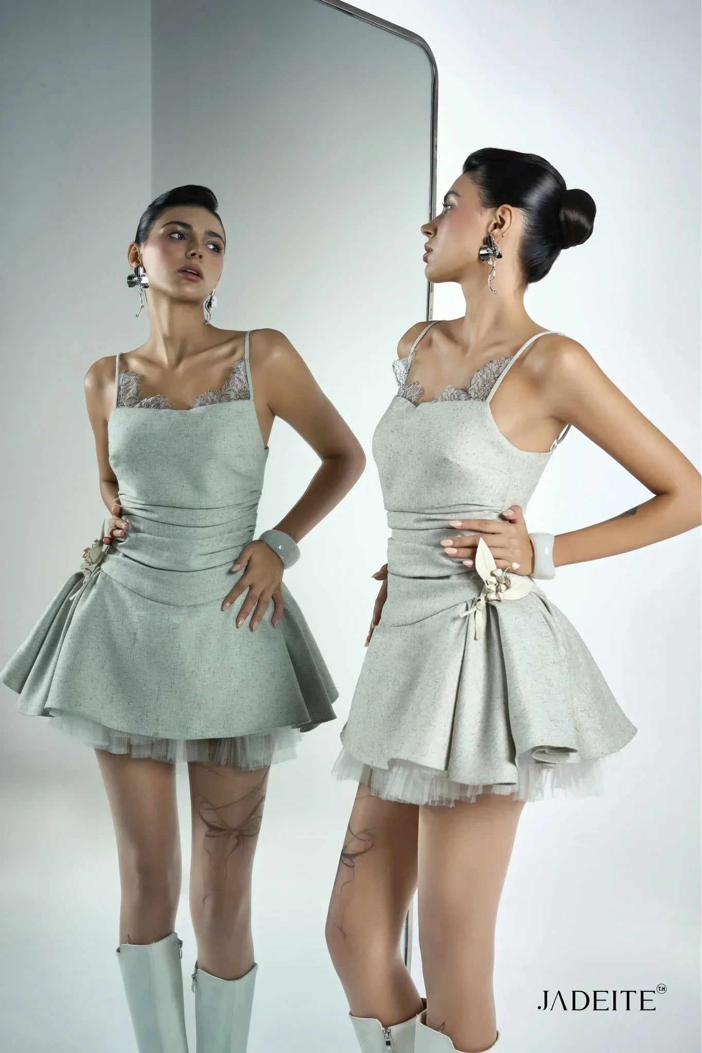 Sugar N Pop Mini Dress & Bell Flower